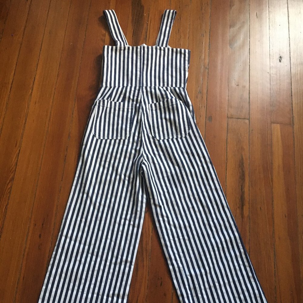 Rolla's Sailor Flare Jumpsuit in Stripe - Picture 5 of 6